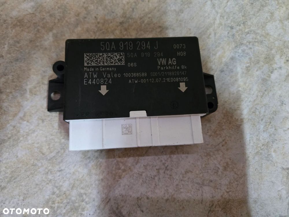 AUDI SKODA VW MODUŁ PARKTRONIKÓW PDC 5QA919294J - 1