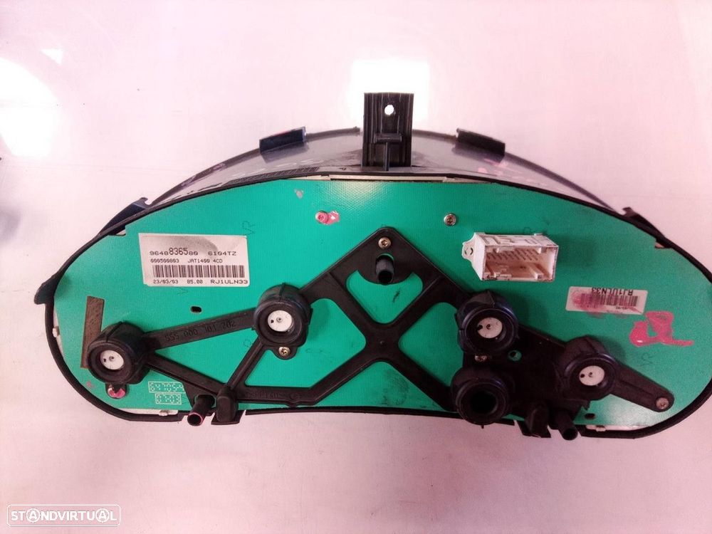 QUADRANTE PEUGEOT 206 FASTBACK 2003 -9648836580 - 2