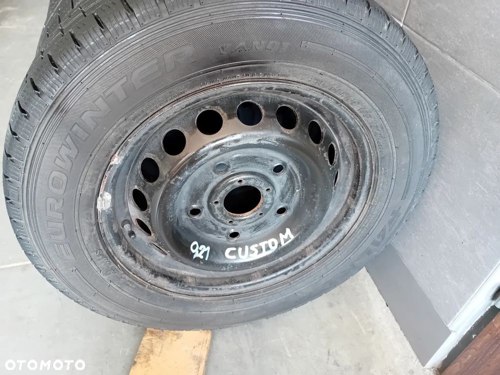 komplet kół Ford Custom Falken 215/65 "16" cali 109/107t ET 60 rozstaw śrub 5x160 2021 bieżnik 2x7mm 2x4mm - 4