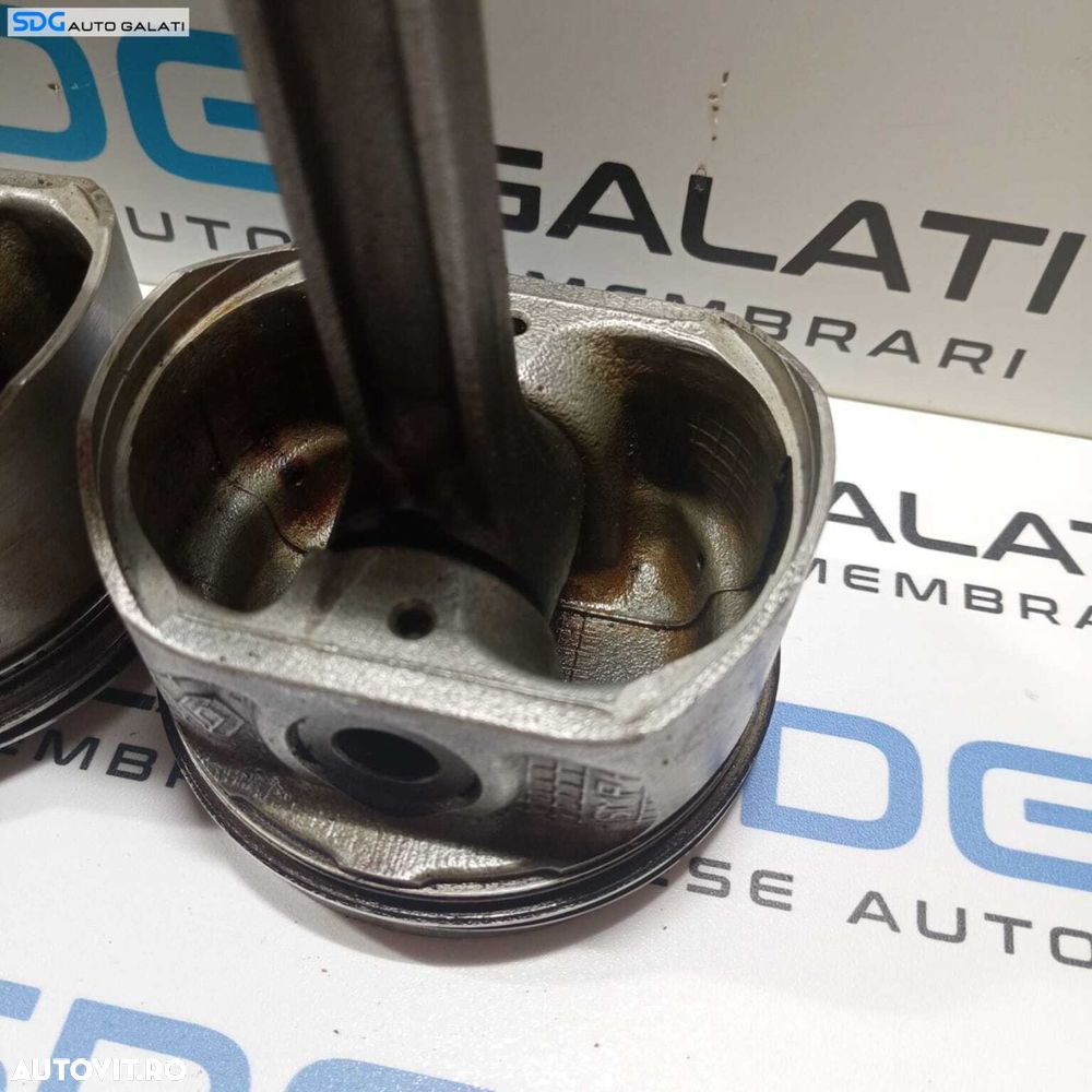 Set Piston Pistoane cu Biela Biele Renault Scenic 1 1.6 B 1997 - 2003 [X1122] [X1123] - 5