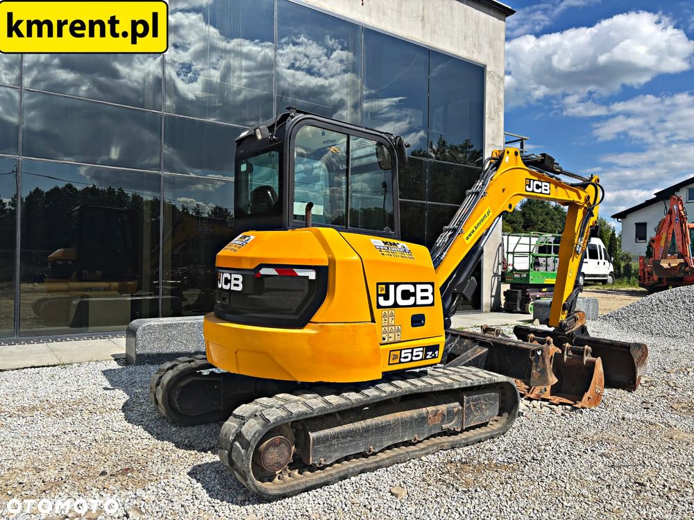 JCB 55Z-1 T3 MINI-KOPARKA 2019R | JCB 8030, 8035, 8040, 8050, 8055, YANMR VIO, KUBOTA KV, VOLVO ECR 48, KOMATSU PC50, VOLVO ECR25, CAT 308, 305 - 19