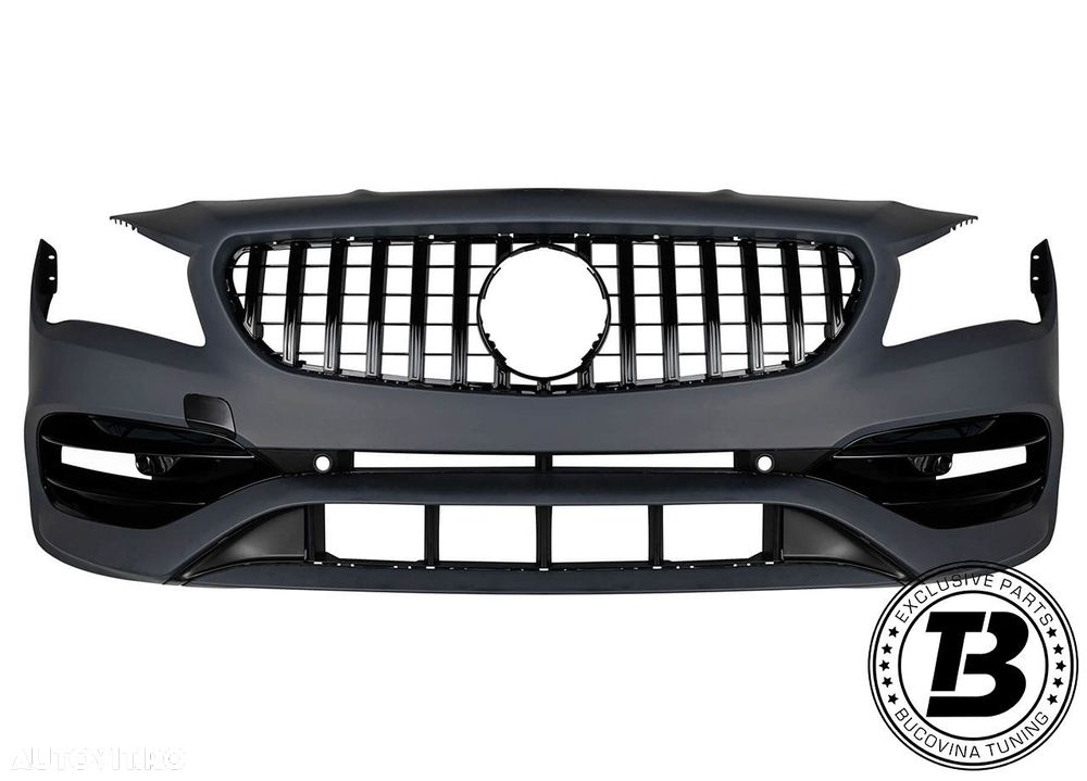 Pachet Exterior compatibil cu Mercedes CLA W117 CLA45 Design - 2
