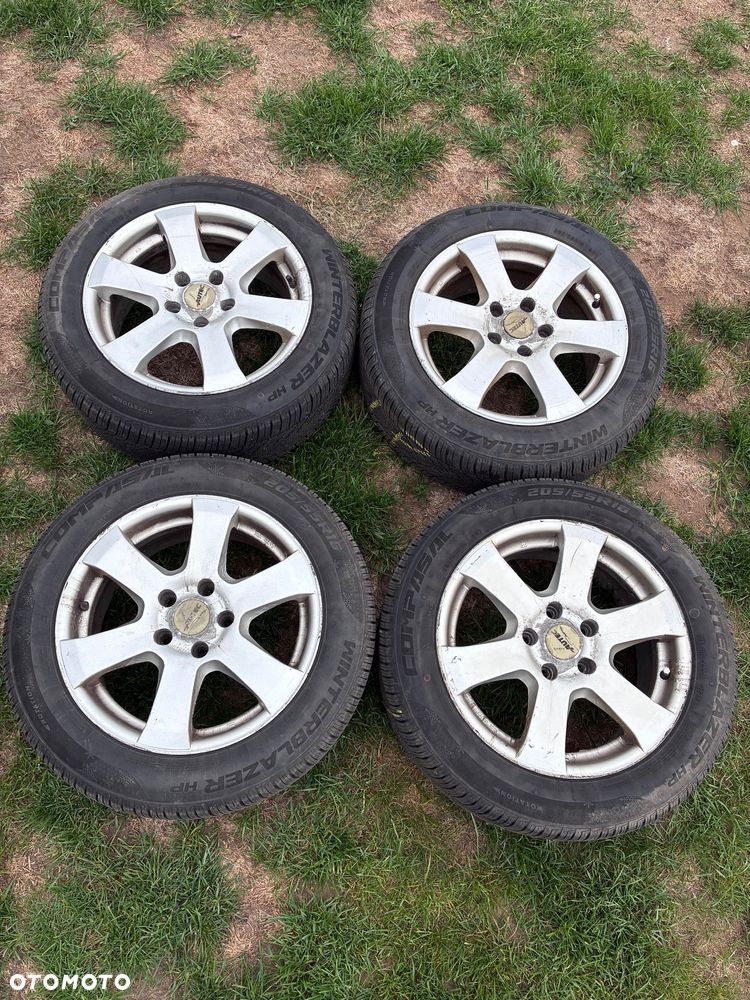 Alufelgi z oponami zimowymi 205/55 R16 - 1