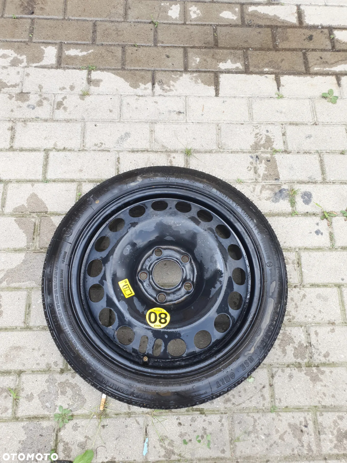 KOŁO DOJAZDOWE 16R 5X110 ORYGINAŁ OPEL ASTRA H, VECTRA C, ZAFIRA B - 3