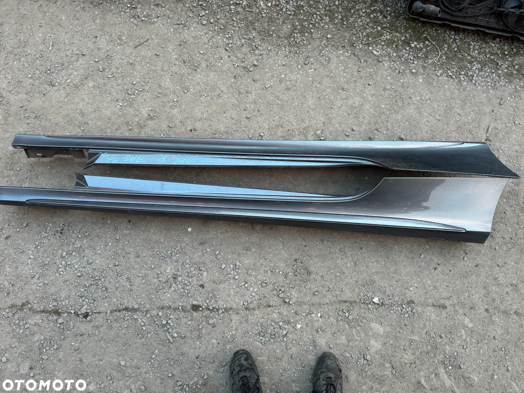 Listwa progowa nakładka prawa lewa Mercedes C205 W205 AMG coupe OE - 4