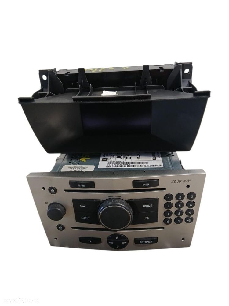 RADIO CD NAWIGACJA WYŚWIETLACZ OPEL ASTRA III H LIFT 13271253 ASTRA III - 2