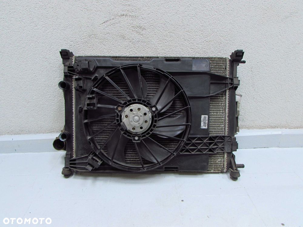 RENAULT SCENIC II MEGANE II 1.5 DCI 02-09 CHLODNICA INTERCOOLER WENTYLATOR KPL 8200700172 8200357536 - 1
