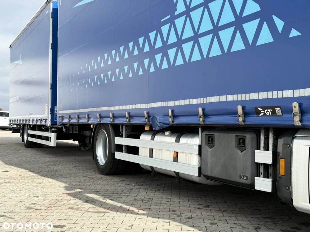 Mercedes-Benz ACTROS F 1836 / ZESTAW TANDEM 120 M3 / PRZEJAZDOWY / 7,75 M + 7,75 M / SALON PL - 12