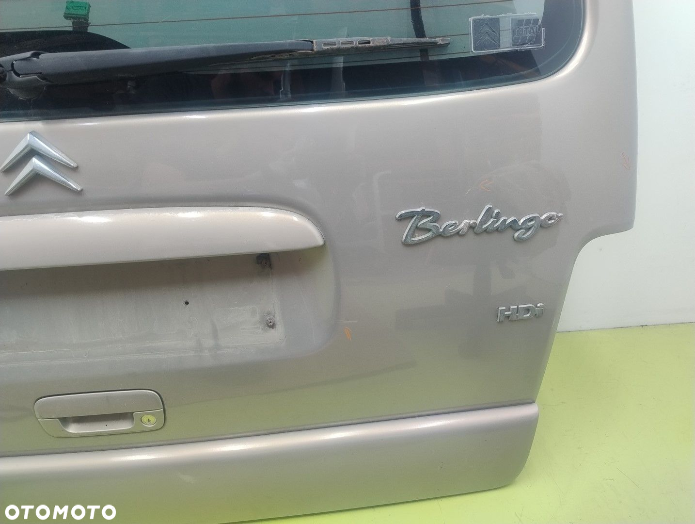 Klapa tył tylna BAGAŻNIKA CITROEN BERLINGO I 02-10 KDDC SZARA BEZ KOROZJI - 3