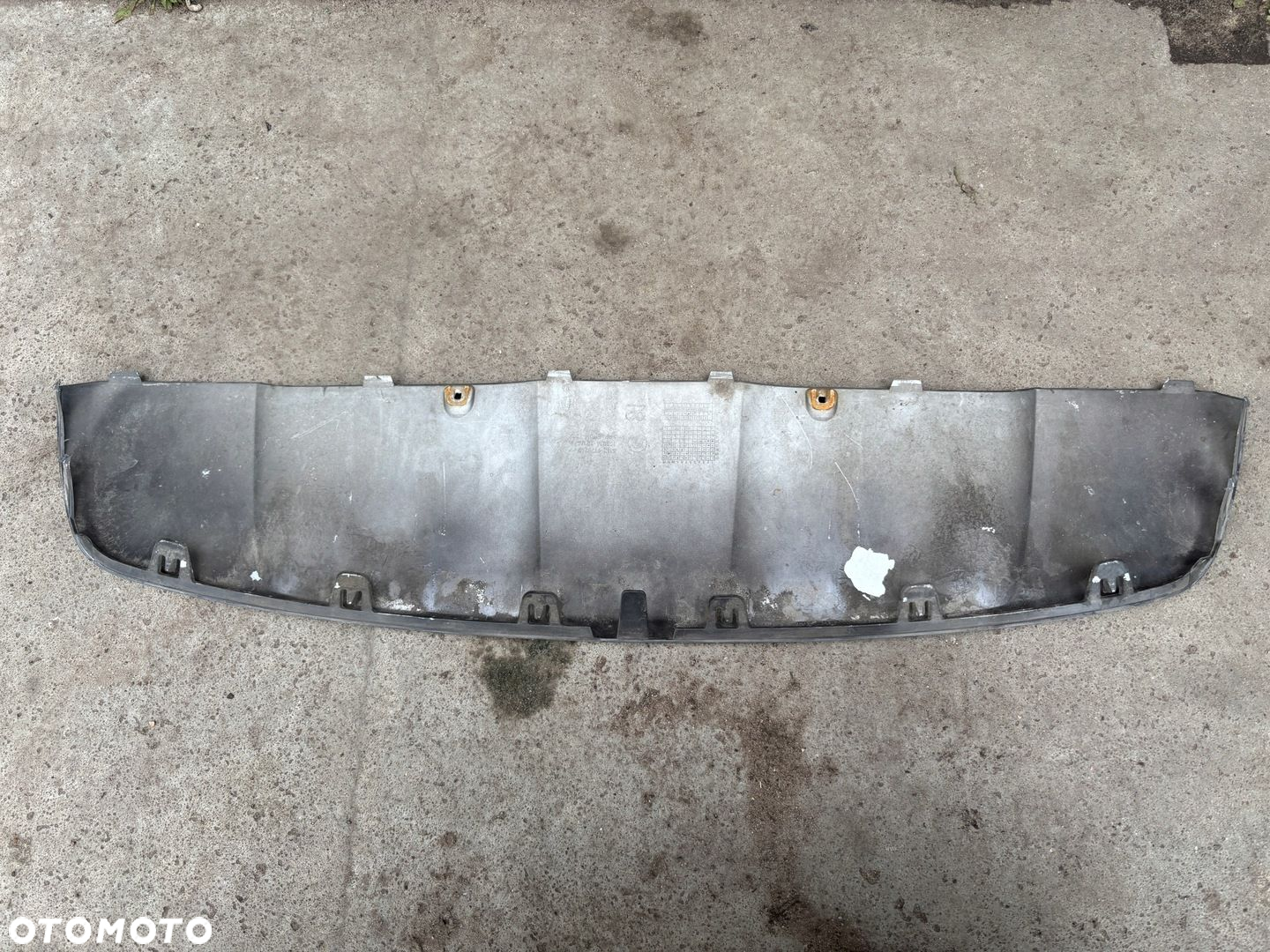 BMW X6 E71 SPOJLER DOKŁADKA LISTWA DYFUZOR ZDERZAKA TYŁ 51127176248 - 2