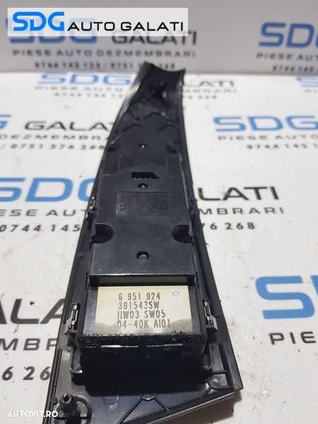 Panou Consola Buton Butoane Geamuri BMW Seria 5 E60 E61 2004 - 2007 Cod 6951924 - 3
