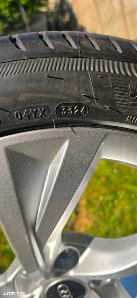 Roti NOI originale AUDI A4/A5/A3 Octavia/Superb,PASSAT,ARTEON,GOLF, 245 40r18 vara - 12