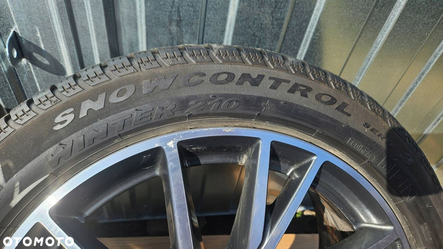 FELGI BMW F40 F45 7x17" ET47 OPONY ZIMA PIRELLI 195/55 R17 2x6m 2x4mm - 7