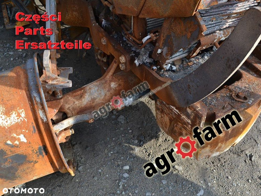 Deutz Agrotron K110 części, skrzynia biegów, oś - 4