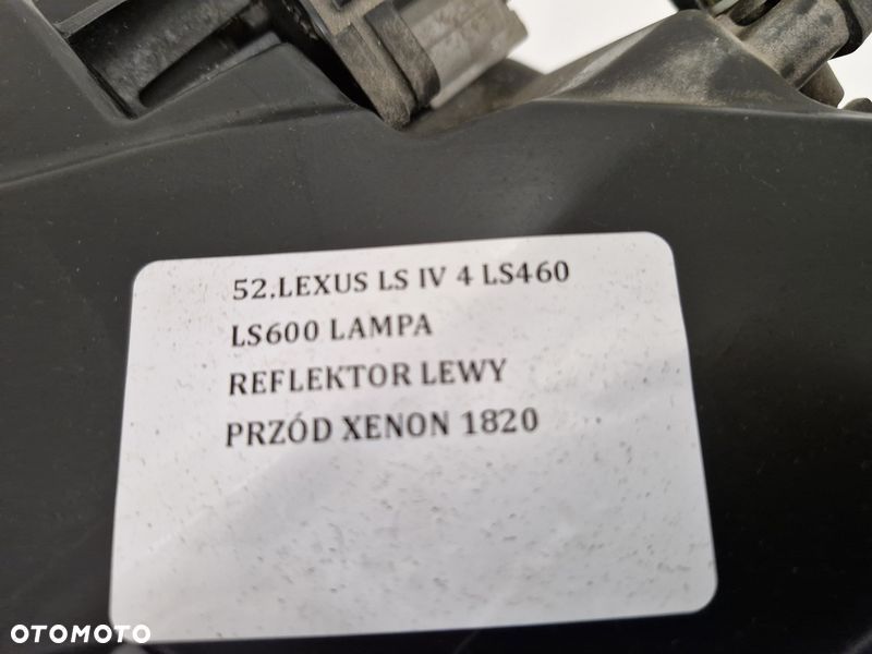LEXUS LS IV 4 LS460 LIFT LS600 LAMPA REFLEKTOR LEWY PRZÓD XENON - 5