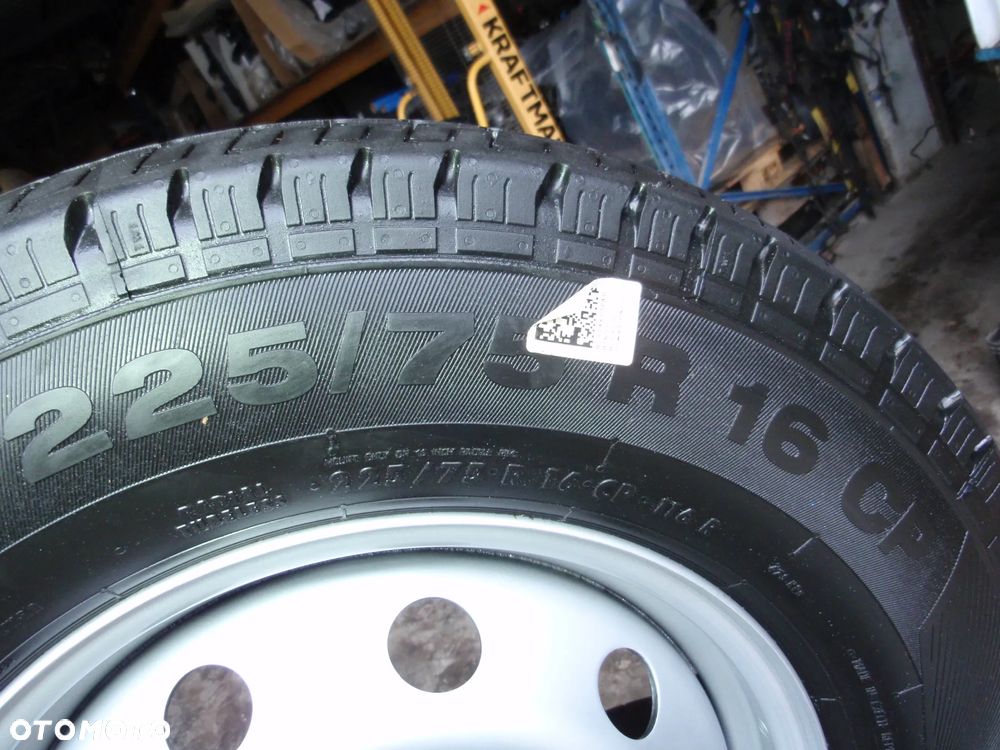 DUCATO JUMPER KOMPLET KOL OPONA 225 75 r16 KAMPER camper felgi opony felga - 3