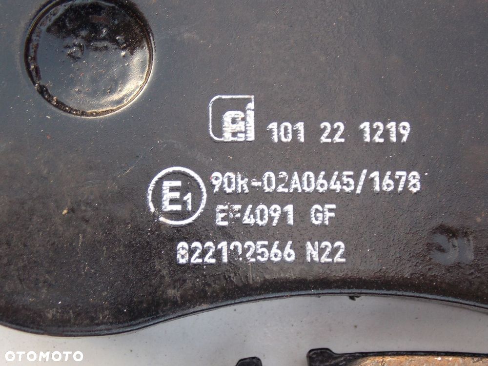 klocki hamulcowe mercedes sprinter iii przód 06- 101221219 - 4