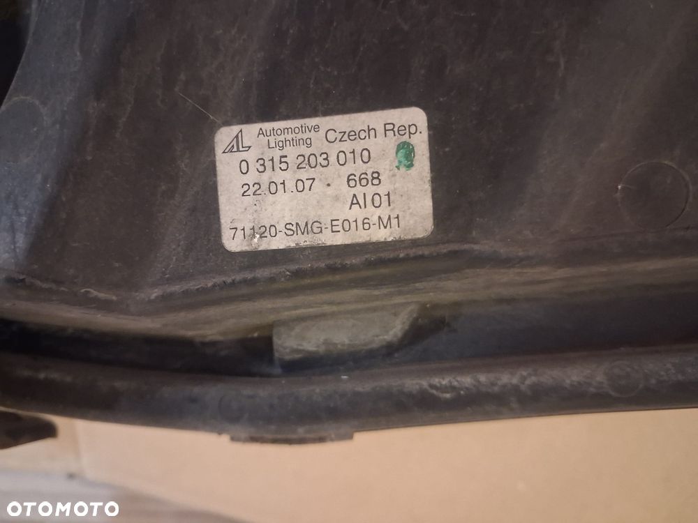 Atrapa chłodnicy HONDA CIVIC VIII  UFO  0315203010  OE - 5