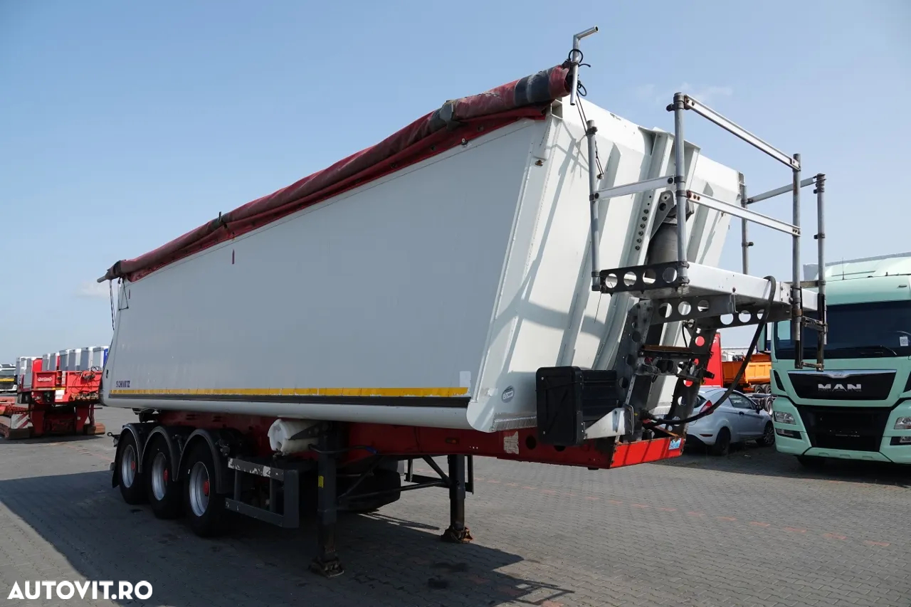 Schmitz Cargobull 40 M3 BASCULATOR / CAMION ALUMINIU / AXIE LIFTATOR / SAF / IMPORTAT - 2