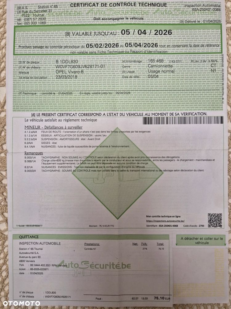 Opel Vivaro L1H1 2.7t Elegance Premium - 24