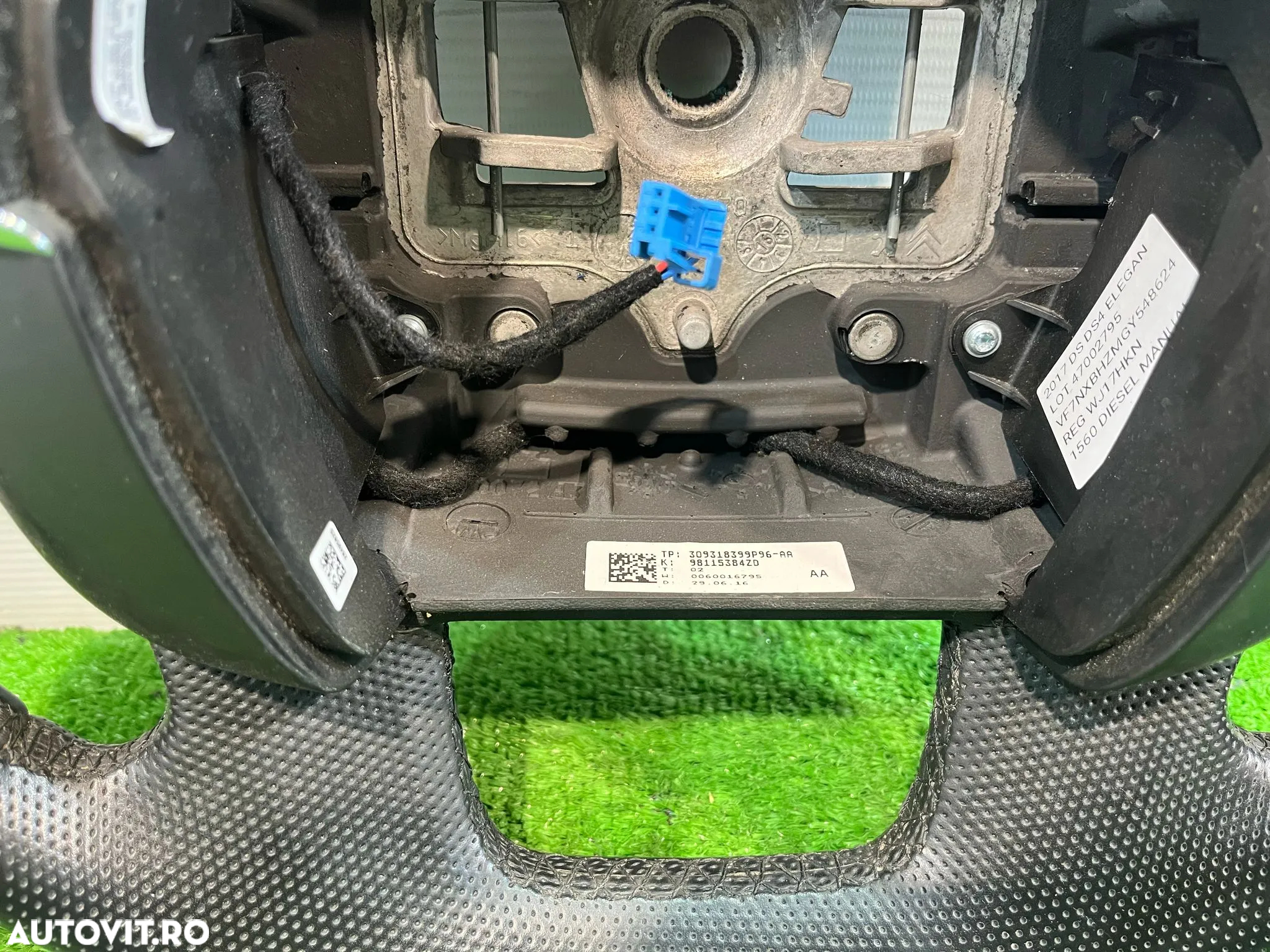VOLAN PIELE CITROEN DS DS4 II 1.6 DIESEL 2017 COD OEM 98115384ZD 2015-2019 - 9