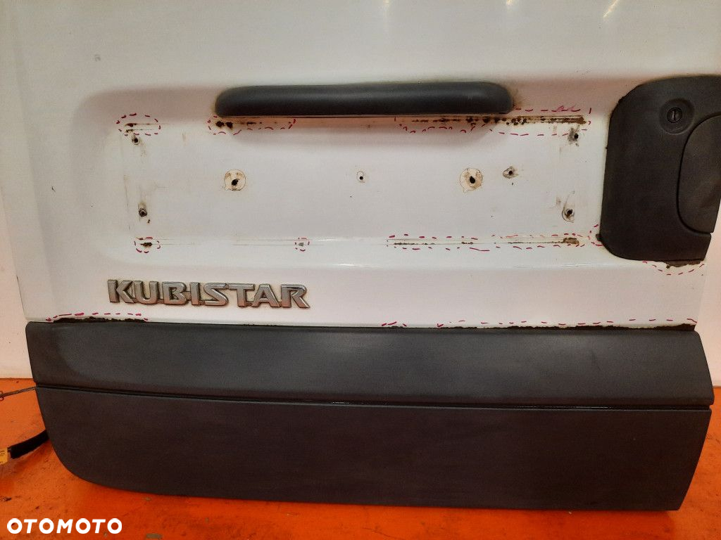 NISSAN KUBISTAR I VAN 03-08 DRZWI TYŁ TYLNE SKRZYDŁO LEWE  0389 - 11