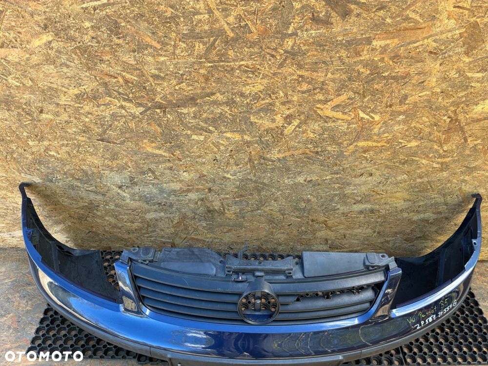 VW PASSAT B5 ZDERZAK PRZÓD  PRZEDNI  GRILL KOMPLET - 6