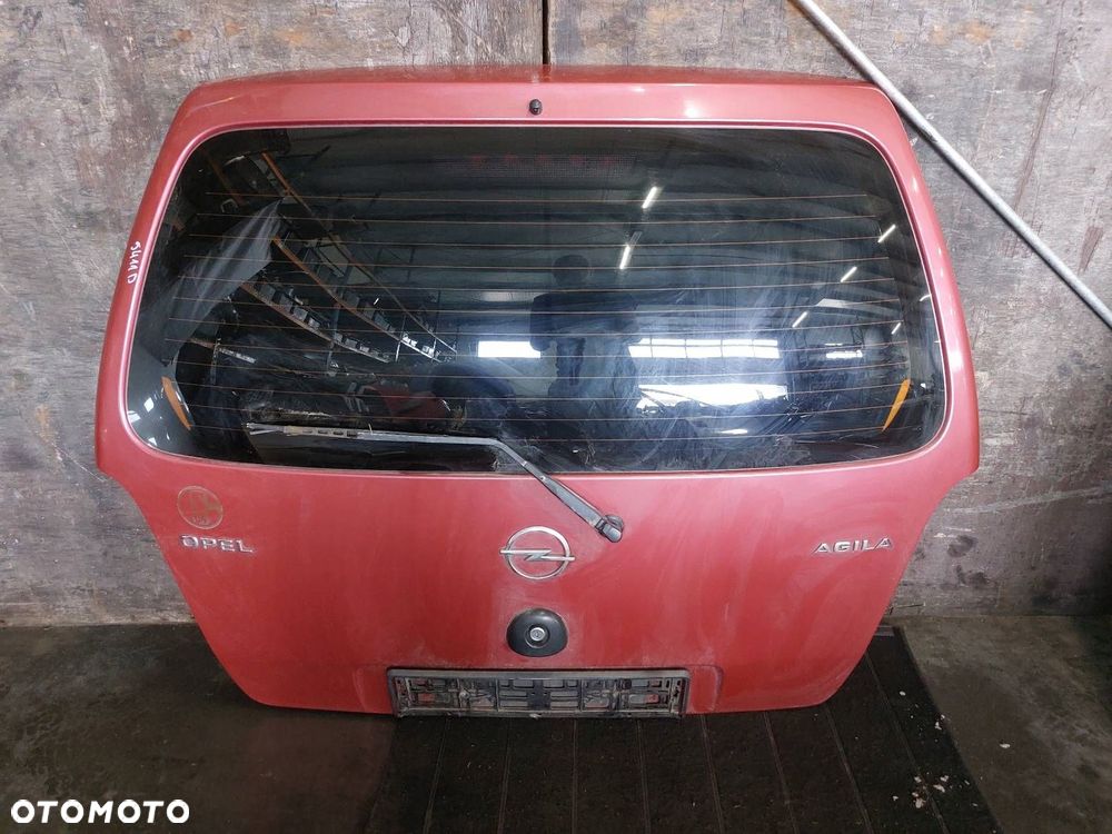 KOMPLETNY TYŁ OPEL AGILA A Z586 KLAPA ZDERZAK LAMPY - 8