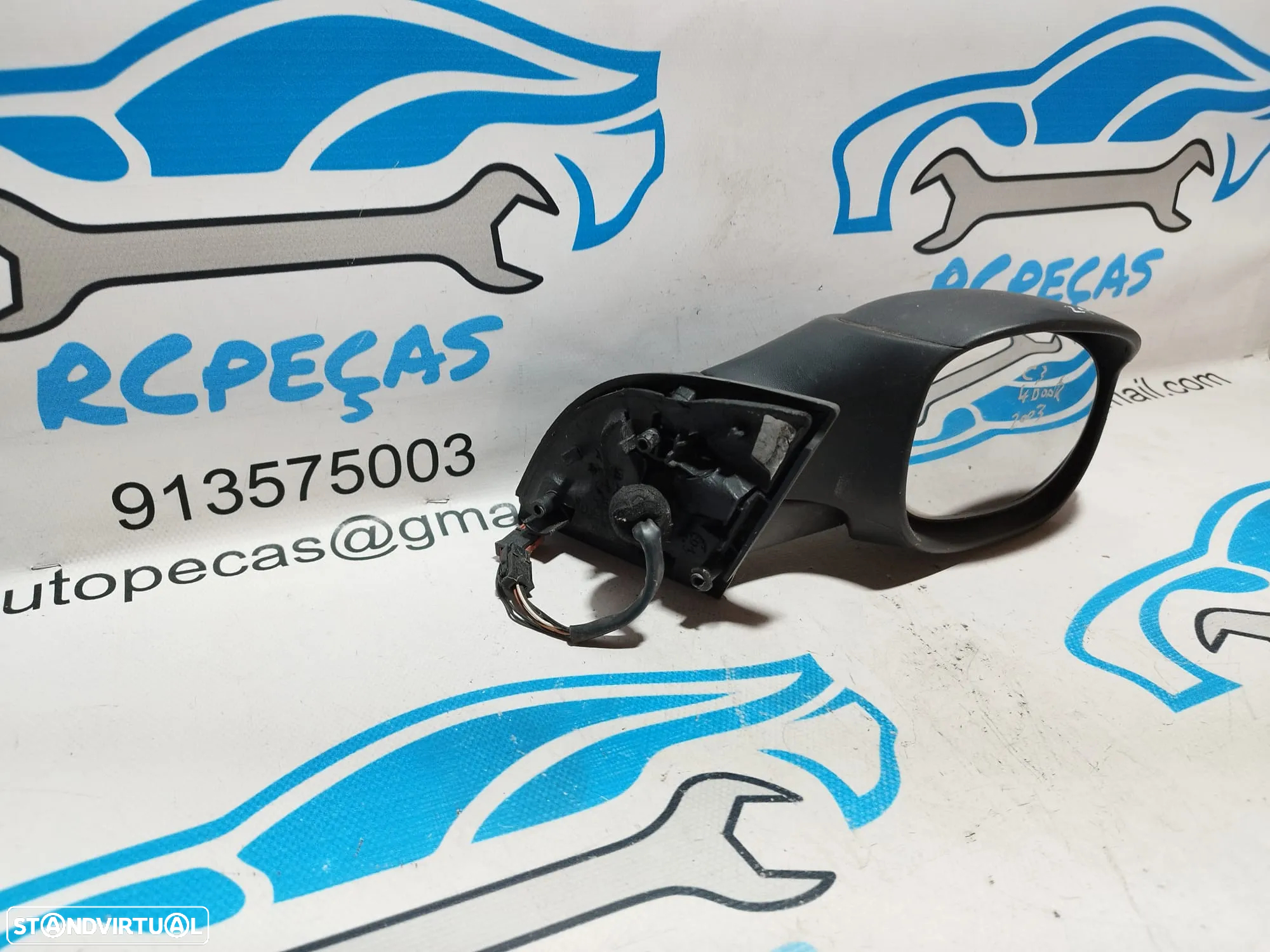 ESPELHO RETROVISOR DIREITO CITROEN C3 I 1 MK1 8149RT ELETRICO AQUECIDO ESPELHOS RETROVISORES - 6