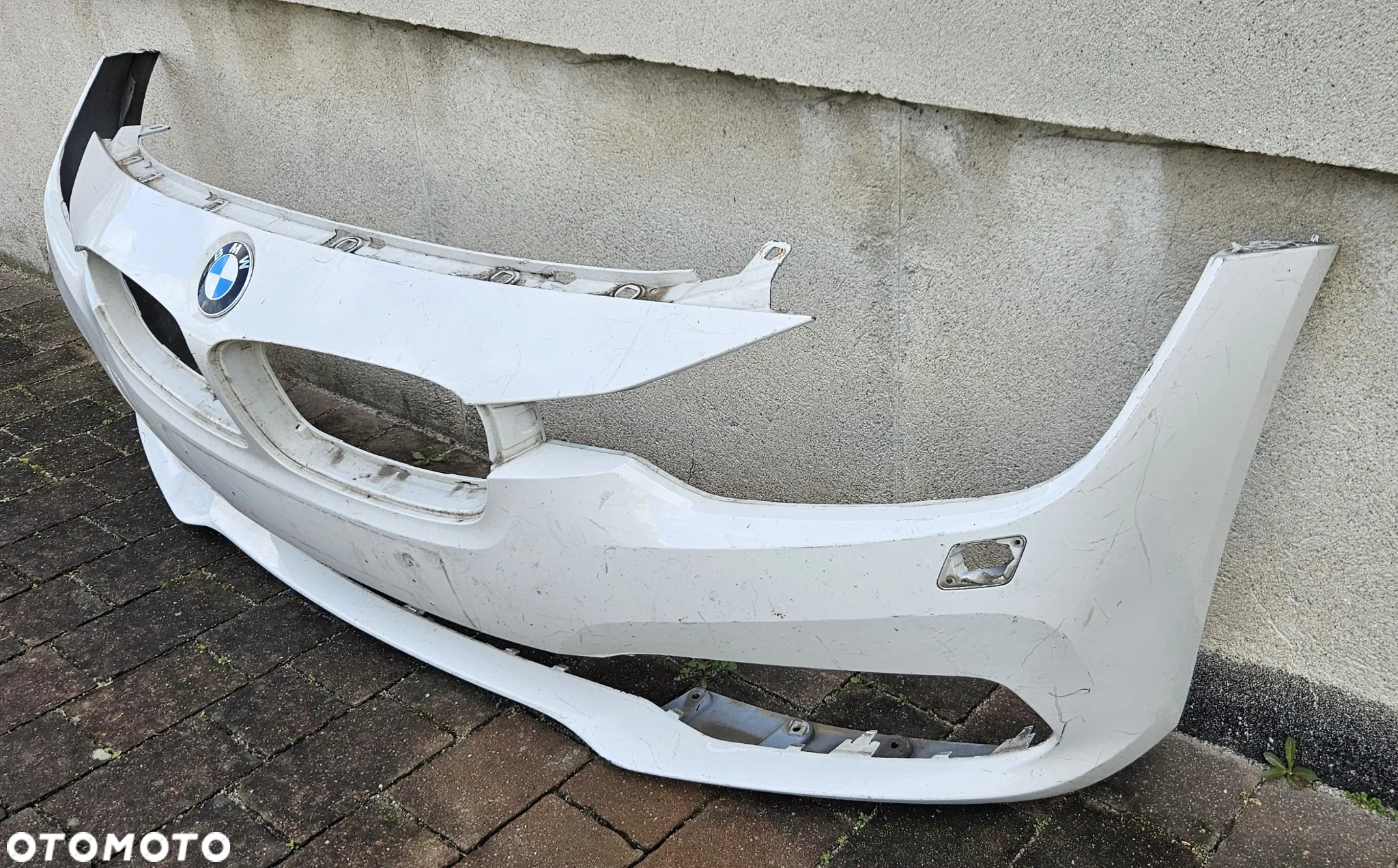 Zderzak przedni przód BMW 3 F30 F31 lift 2015- spryskiwacze znaczek ORYGINAŁ! - 6