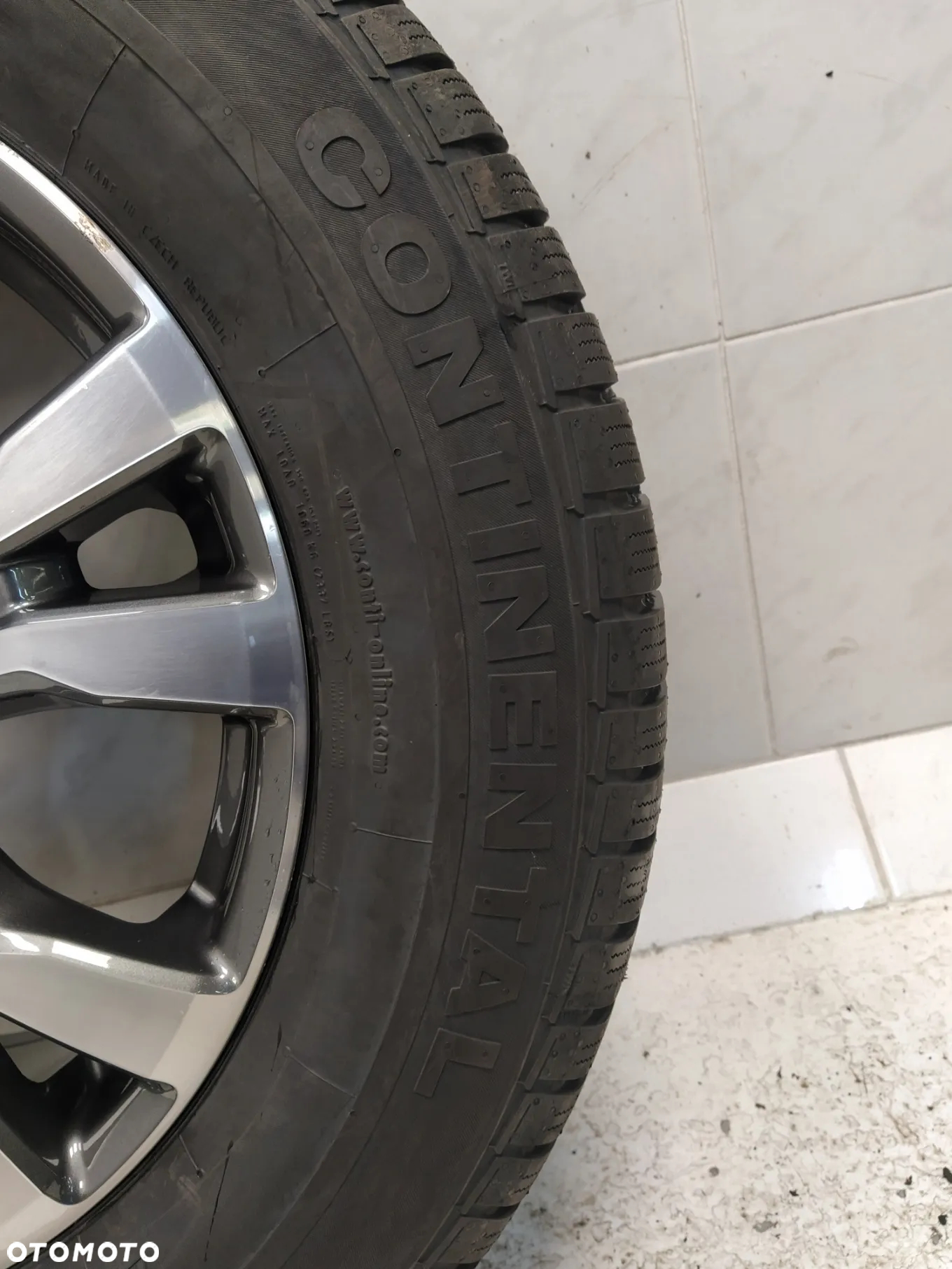 FORD RANGER FORD EVEREST 8X18 ORYGINALNE FELGI ALUMINIOWE R18 ET55 6X139.7 OPONY CONTINENTAL 265/60 KOŁA ZIMA BIEŻNIK ok 8.50mm DEKIELKI FORD NOWY KOMPLET - 13