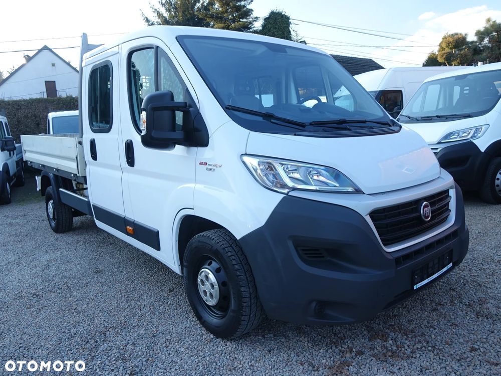 Fiat Ducato 7-osobowy DOKA skrzynia ładunkowa brygadówka - 14