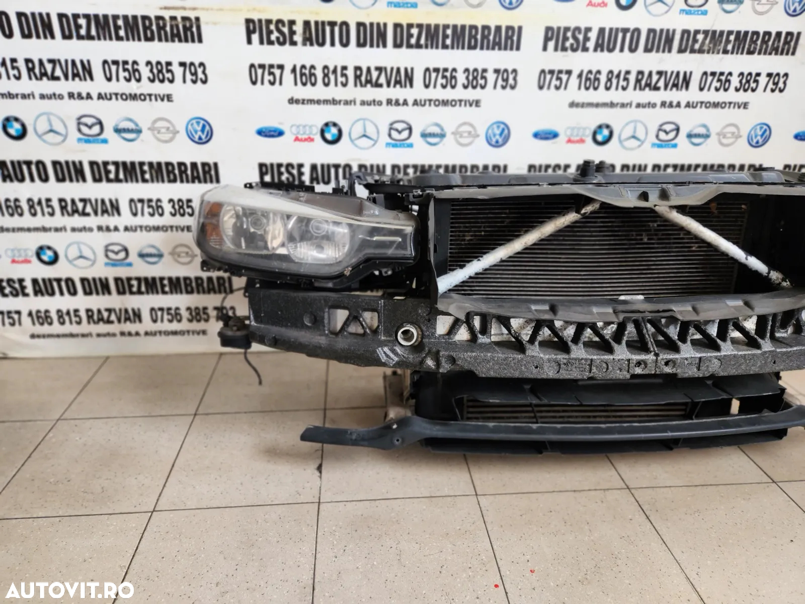 Trager Calandru Fata Radiator Apa Clima Electroventilator Armatura Bara Fata Bmw F30 F31 2.0 D N47D - 7