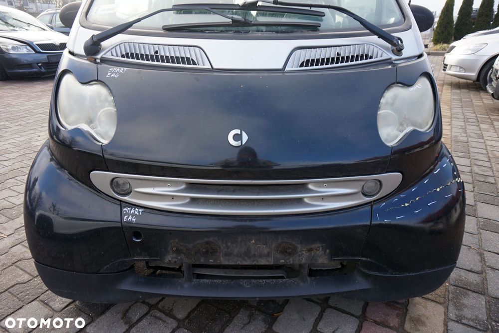 MASKA ZDERZAK BŁOTNIKI LAMPY FORTWO I LIFT 450 EA4  SMART 2003-2007 CZARNY PRZÓD KOMPLETNY - 5
