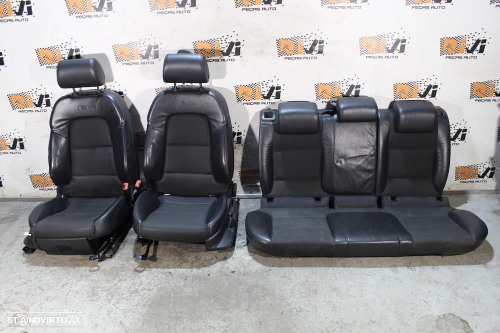 Conjunto De Bancos Audi A3 Sportback (8Pa)  Bancos Audi A3 8P Sline De - 1