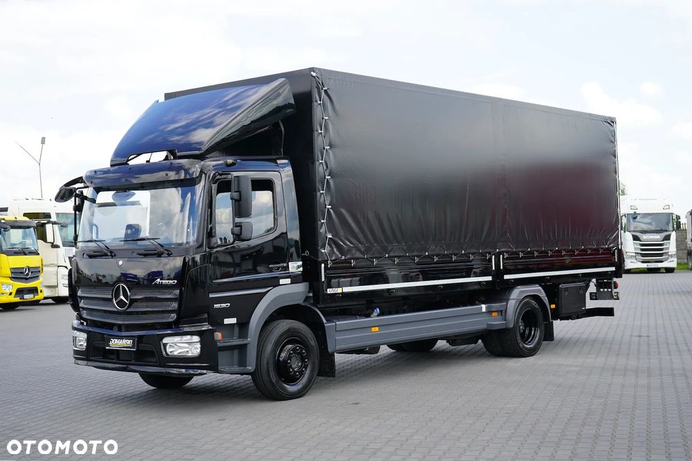 Mercedes-Benz ATEGO / 1530 / ACC / E 6 / BURTOPLANDEKA + WINDA / 18 PALET / 57 000 KM - 2
