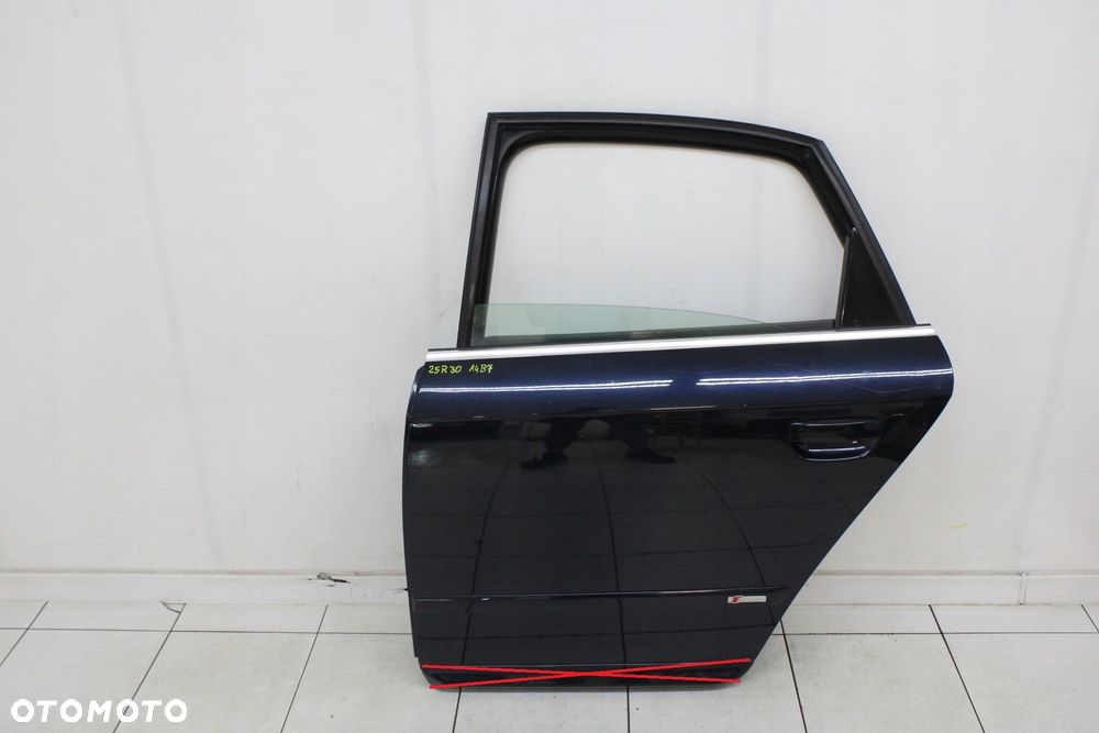 AUDI A4 B7 SEDAN 04R- DRZWI LEWE TYLNE LEWY TYŁ LZ5A - 1