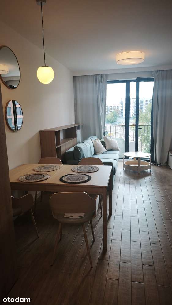 Pierwszy najem | SOHO | 2 pokoje 43 m² | balkon 12 m² |