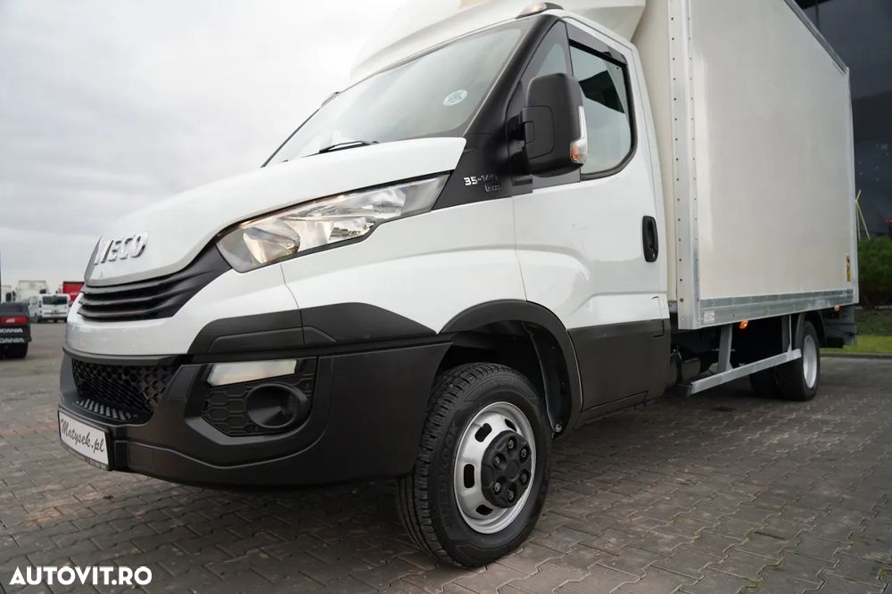 Iveco DAILY 35-140 / 4.2 M CONTAINER / LIFT / TWIN GVWR: 3500 KG / IMPORTAT - 9
