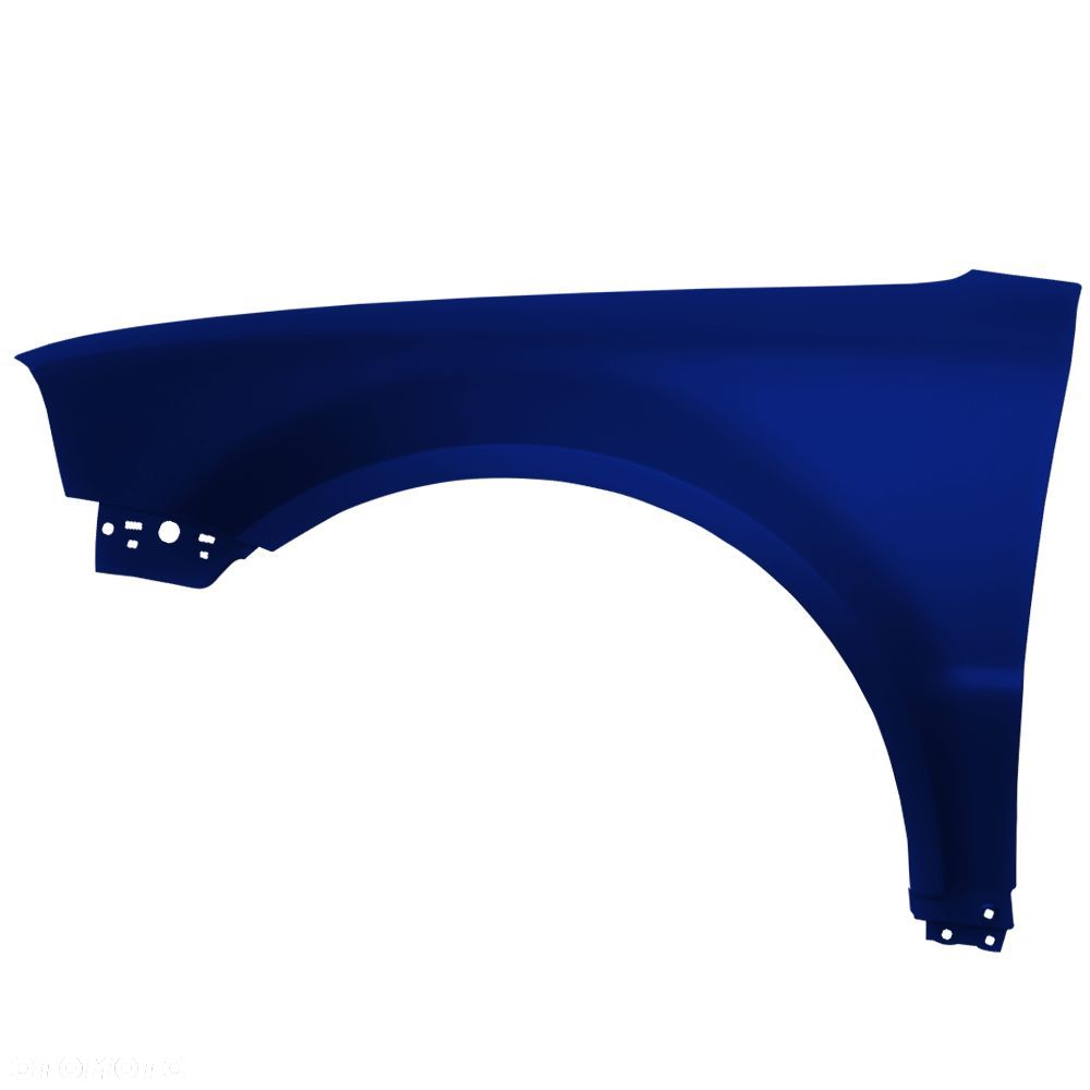 BLU Błotnik VOLKSWAGEN VW PASSAT B5 LIFT+ LB5N lewy niebieski 2000-2005 przód IndigoBlau - 2