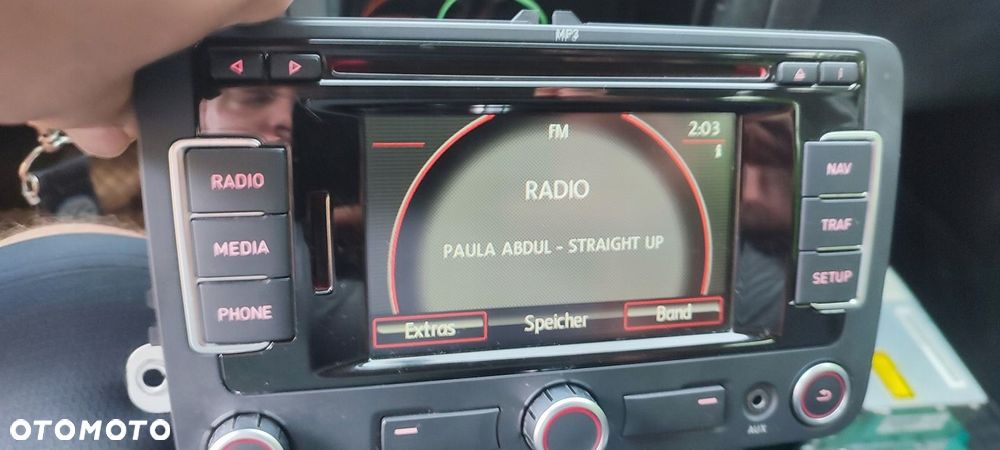 Radio Nawigacja Oryginalne Seat Rns 310 5P0035191C Kod Bdb - 10