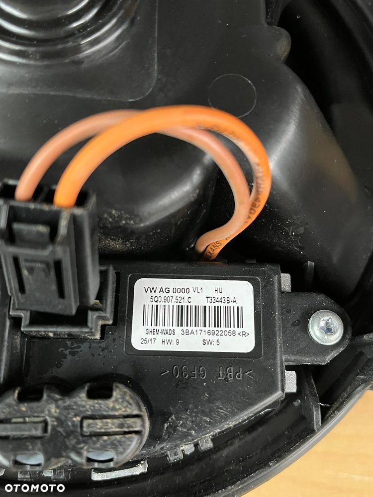 VW Skoda Audi Dmuchawa Nawiewu Wentylator 5Q1819021F - 5
