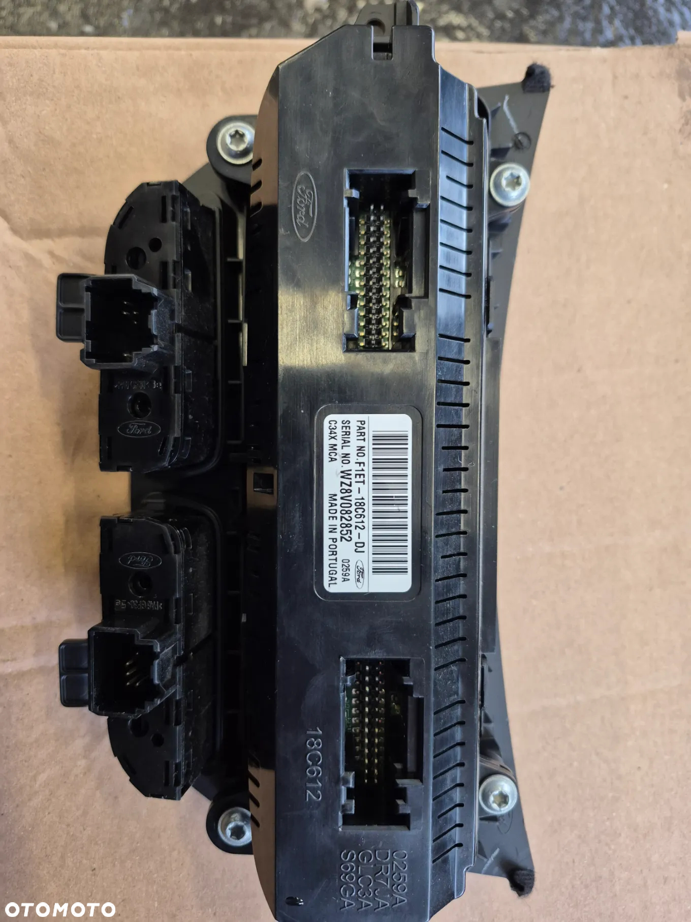 FORD FOCUS MK3 LIFT C-MAX 15-18- Panel klimatyzacji F1ET-18C612-DJ - 2