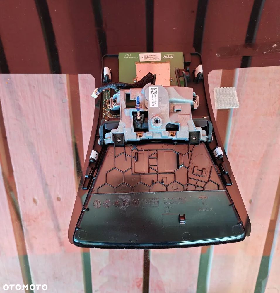 TESLA MODEL Y szyba przednia oryginal sensor ,kamera, - 4