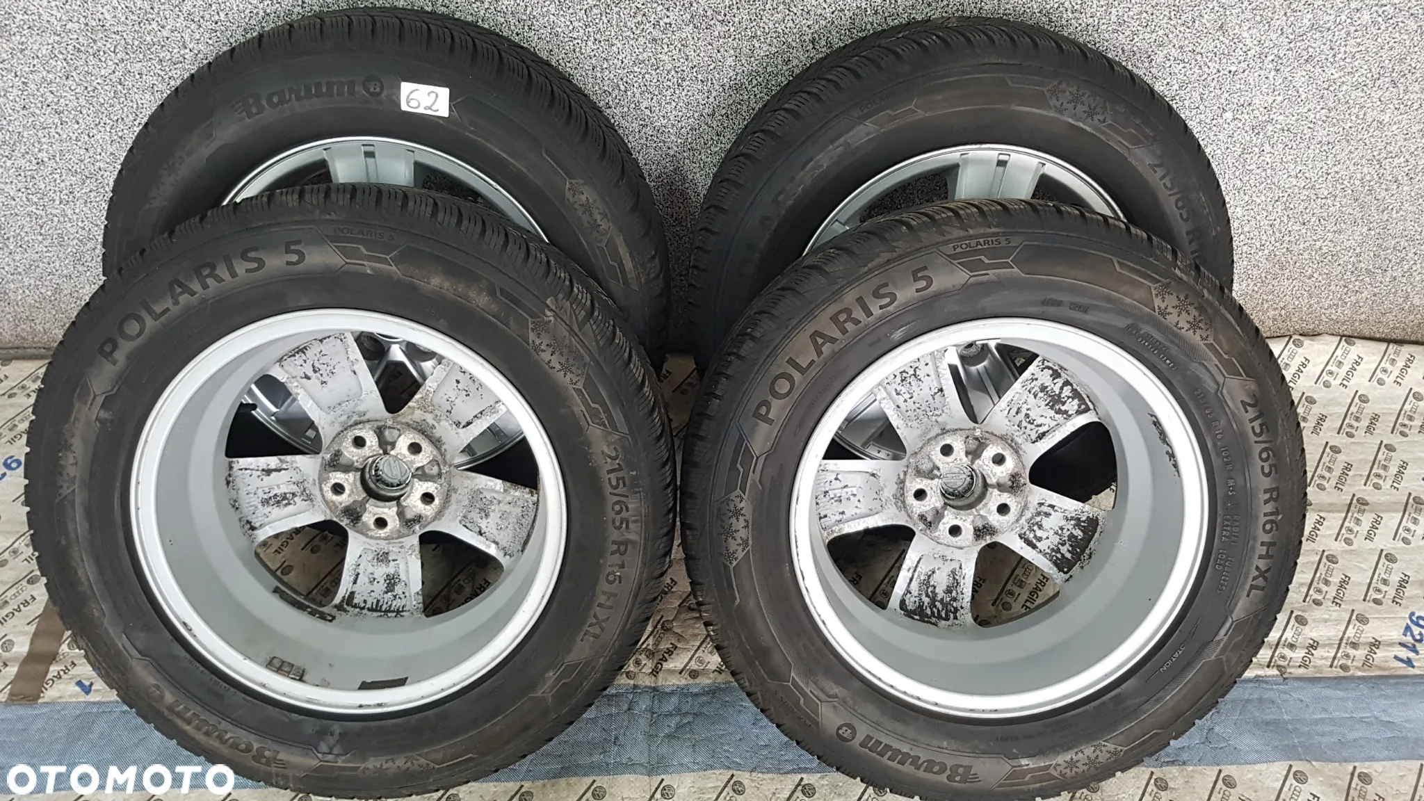 KOŁA ZIMOWE Z CZUJNIKAMI TMPS OPEL MOKKA TRAX  5X105  6,5JX16  215/65R16  215/65/16 - 22