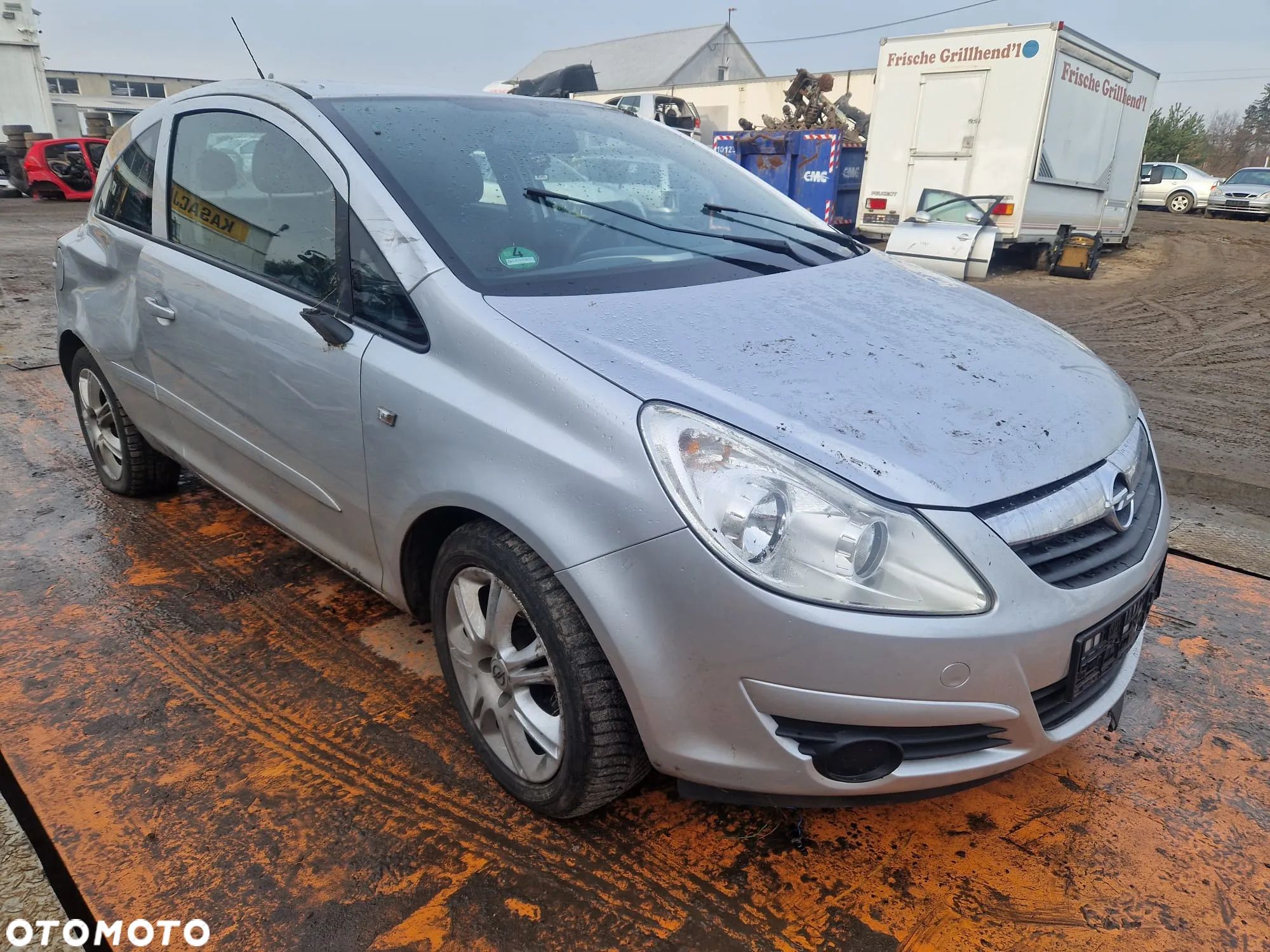 Opel CORSA D 3D 09-11 Silnik 1.2 Z12XEP 75KM/55kW Z157 na części drzwi klapa zderzak - 1