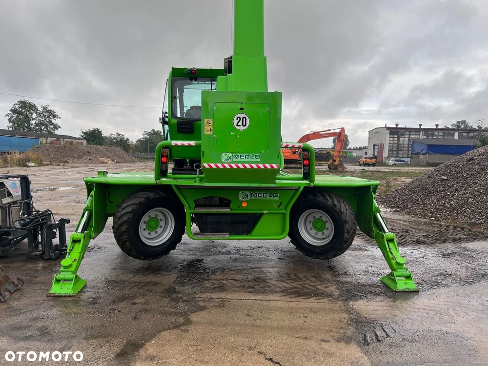 Merlo ROTO 40.18S 3500MTH CERTYFIKAT CE ZESTAW KOSZ WIDŁY PILOT DŹWIG - 10