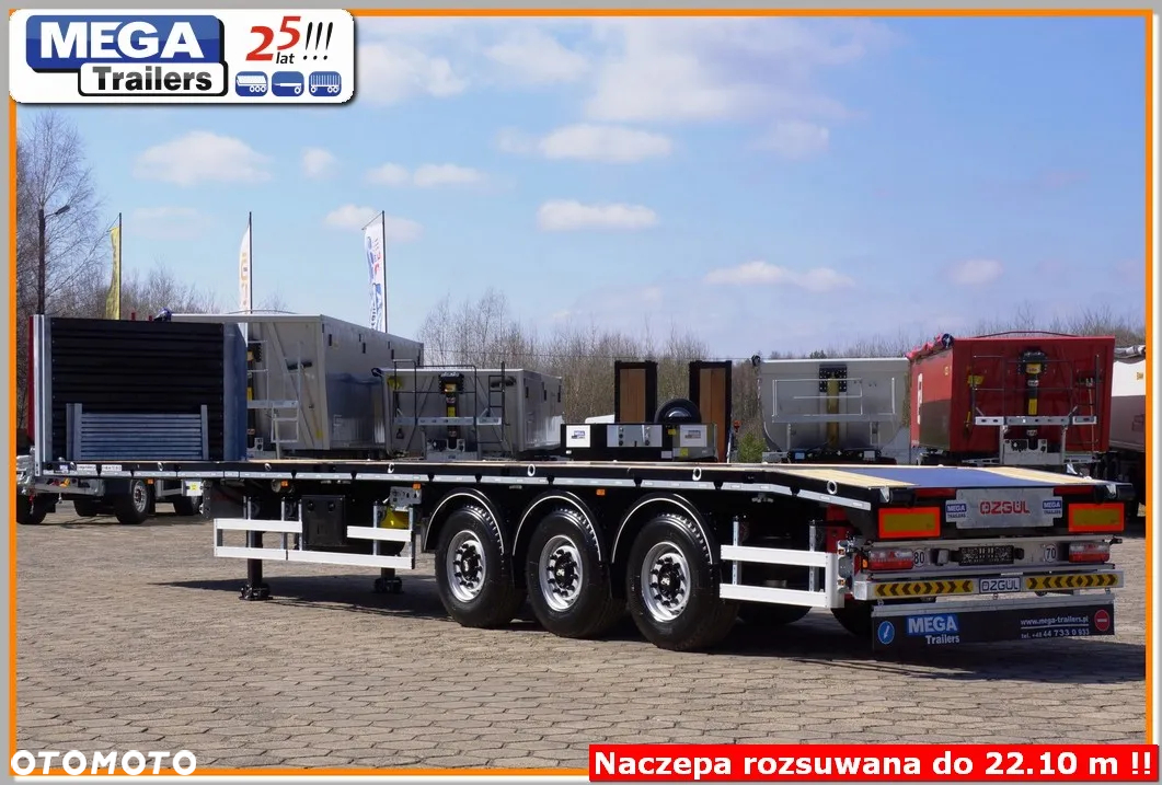 Inny 22,1 m dł. naczepa rozsuwana Full ADR III, MEGA Trailers, UNIWERSALNA !! - 8