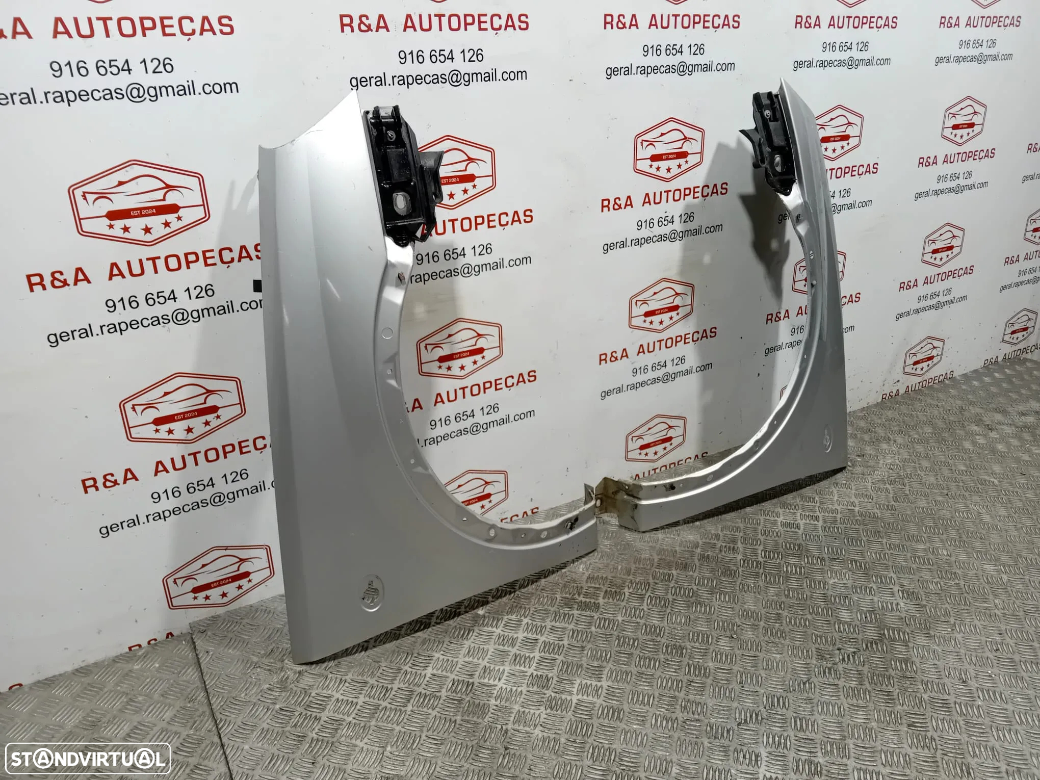 Guarda Lamas Direito Esquerdo Opel Corsa C Original - 4