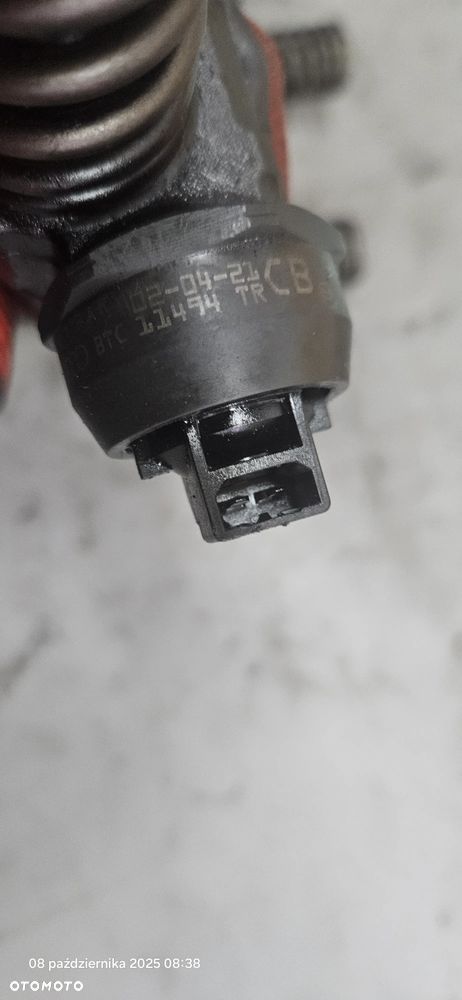 Pompowtrysk pompowtryskiwacz VW Audi Seat Skoda 1,9 TDI 130KM 150KM 038130073AR - 3